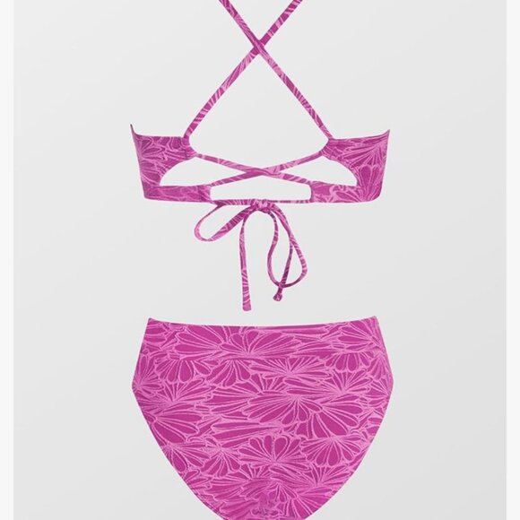 Two toned pink bikini - Picture 6 of 9